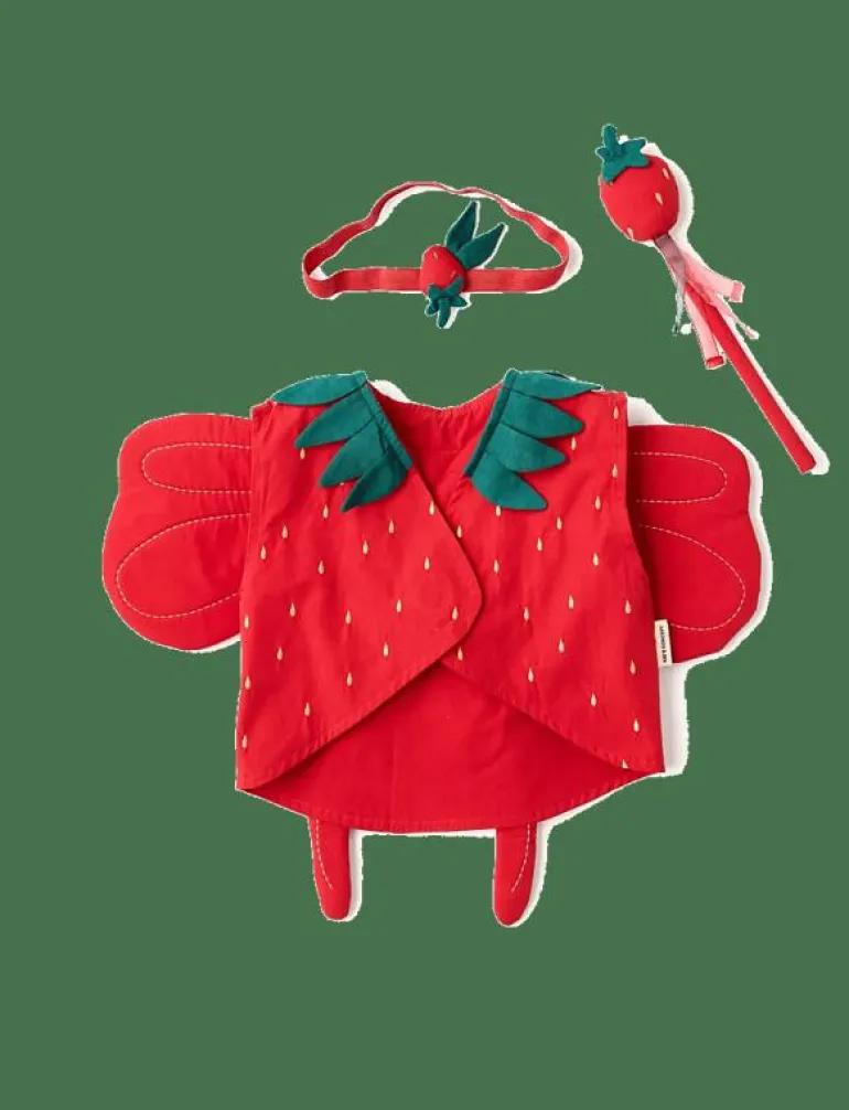 Strawberry Fairy DRESS-UP - Maskeradkläder