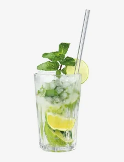 Straws VETRO 4 pcs. w/cleaning brush - Serveringstillbehör