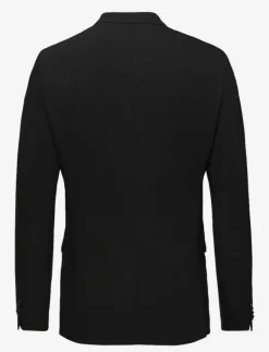 STRETCH WOOL SLIM SUIT BLAZER - Enkelknäppta kavajer