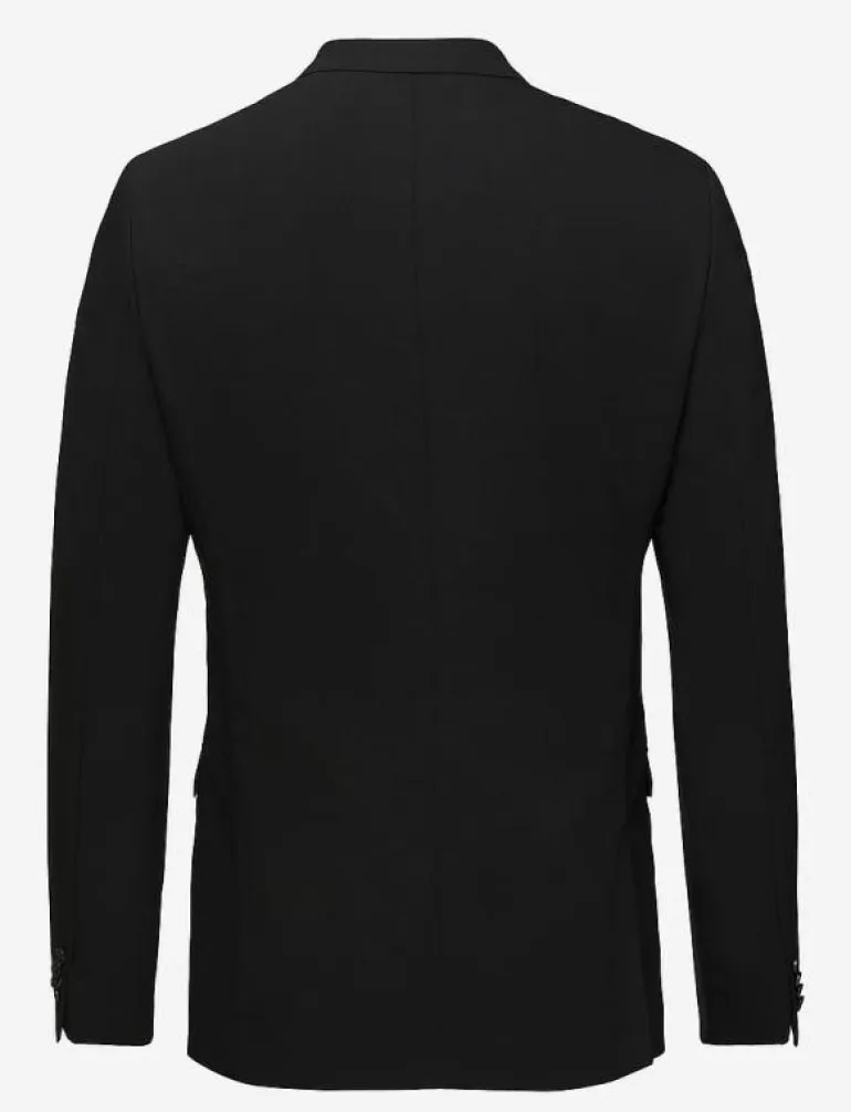 STRETCH WOOL SLIM SUIT BLAZER - Enkelknäppta kavajer