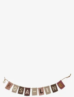String for flag line, leather - Väggdekor