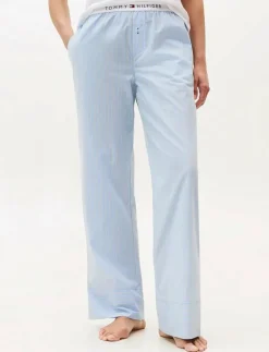 STRIPE POPLIN PANTS (EXT.SIZES) - Nederdelar