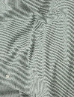 Striped Cotton Flannel Bed Set - Påslakanset