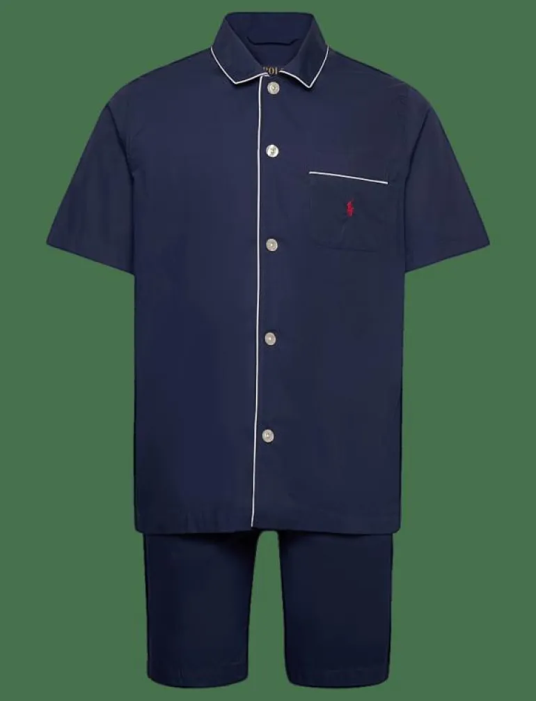 Striped Cotton Pajama Set - Pyjamas