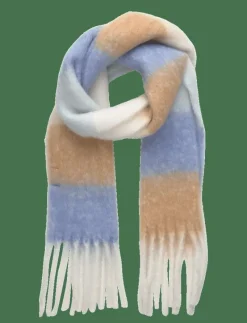 Striped knit scarf - Halsdukar