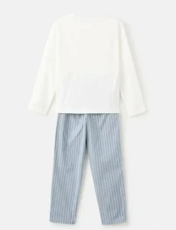 Striped long pyjamas - Set