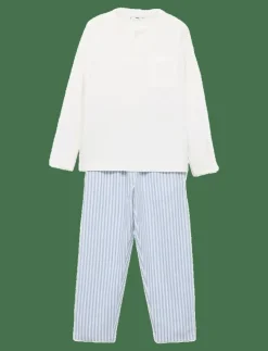 Striped long pyjamas - Set