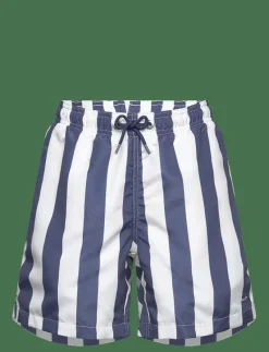STRIPED SWIM SHORTS - Badbyxa