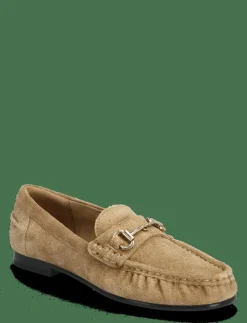 Suede moccasins with buckle - Loafers
