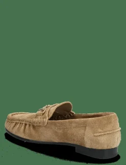 Suede moccasins with buckle - Loafers