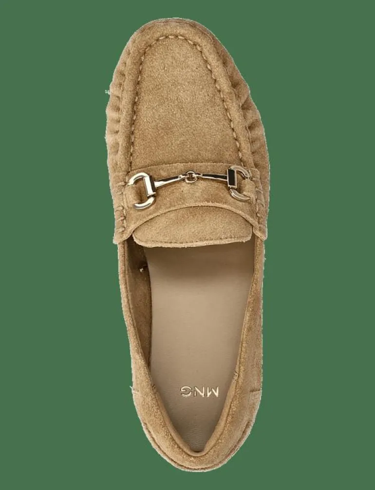 Suede moccasins with buckle - Loafers