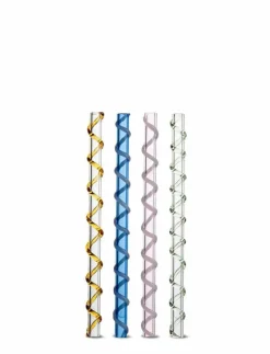 Sugrör Celebrate, 4-pack - Serveringstillbehör