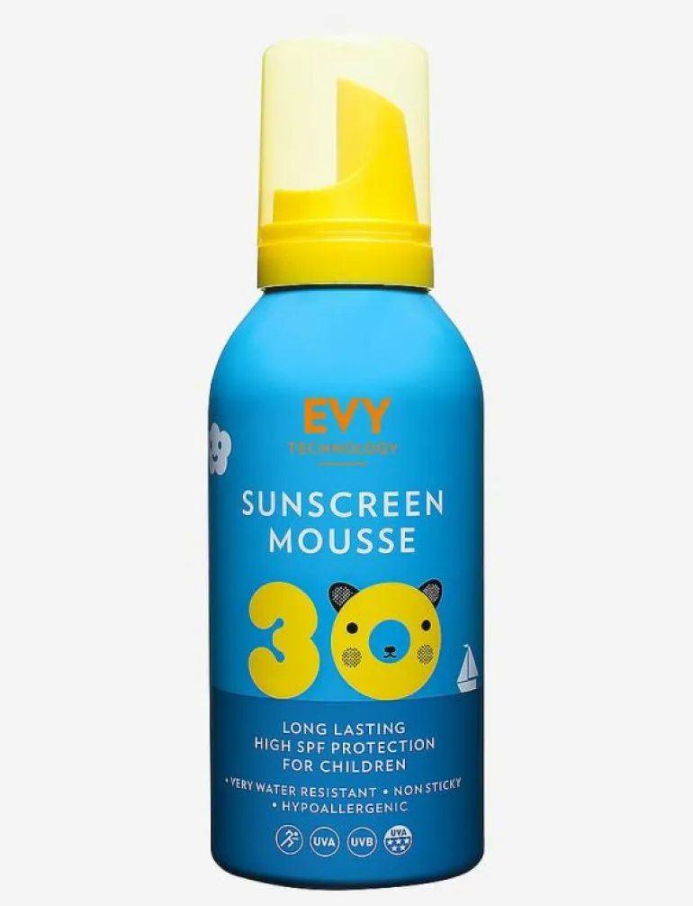 Sunscreen mousse SPF 30 KIDS face and body 150 ml - Solskydd för barn
