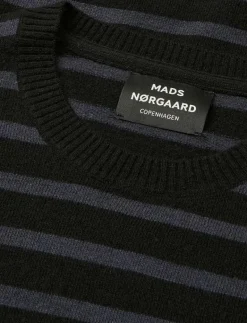 Super Wool Karsten Stripe Knit - Rundhalsad