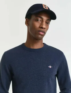 SUPERFINE LAMBSWOOL C-NECK - Rundhalsad