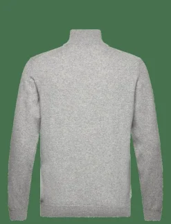 SUPERFINE LAMBSWOOL HALF ZIP - Stickat