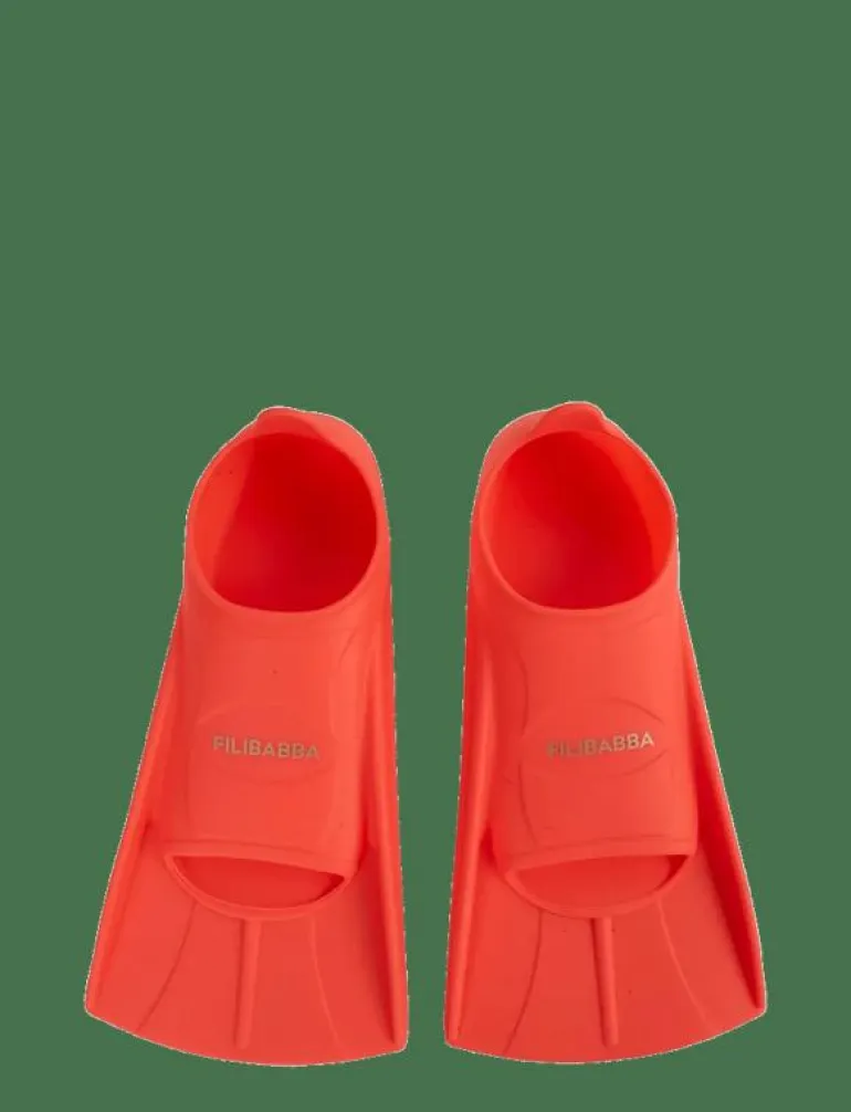 Svømmefødder str. 27-29 - Warm Red - Simutrustning
