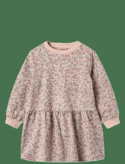 Sweat Dress L/S Zenia - Långärmade vardagsklänningar