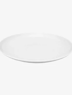 Tallrik flat cecil 21 cm vit - Mattallrikar