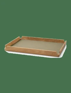 Teak Tray Square Airy - Brickor