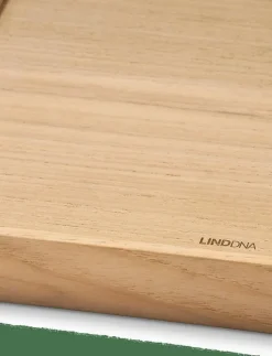 Teak Tray Square Even - Brickor