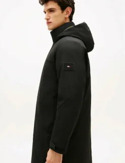 TECH HOODED PADDED PARKA - Parkas