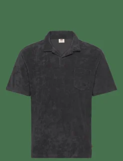 TERRY POCKET POLO DARK PHANTOM - Kortärmade pikéer