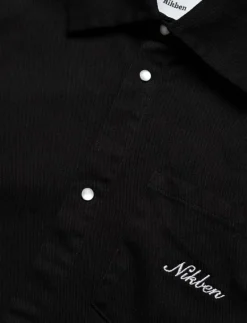 TEXAS TANNING CLUB SHIRT BLK - Jackor & rockar