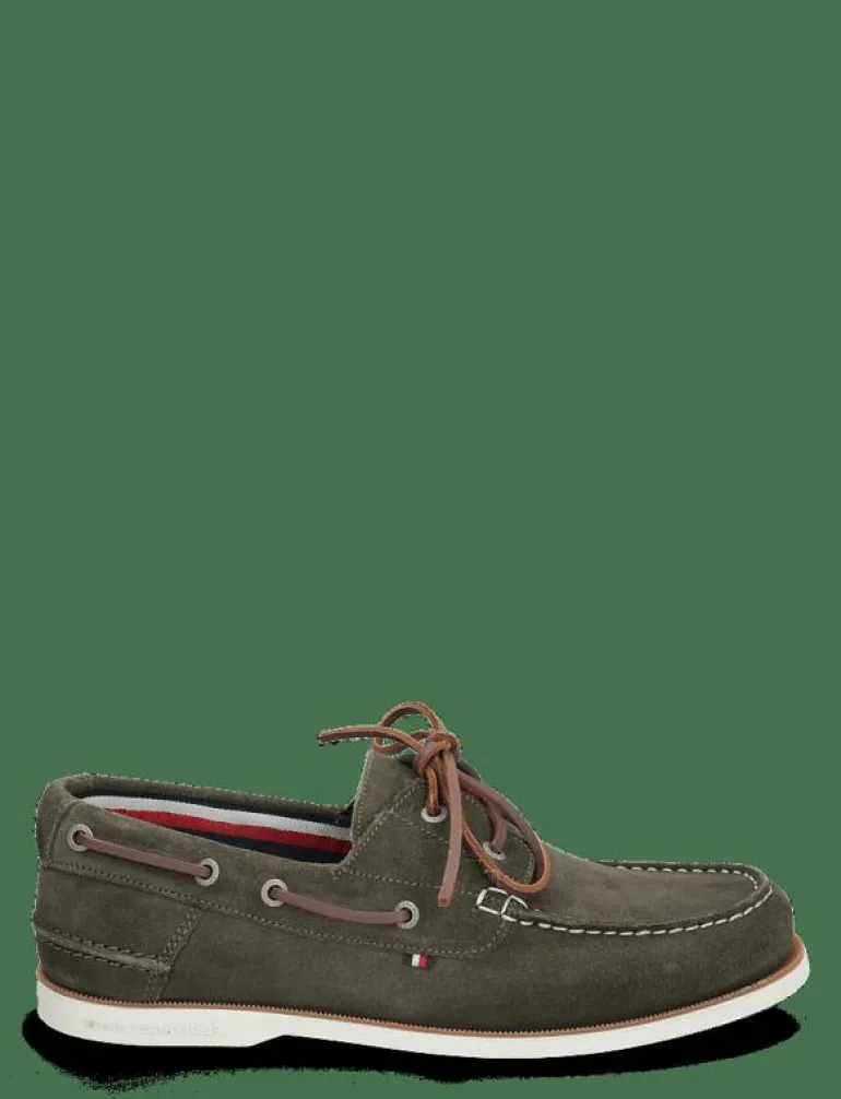 TH BOAT SHOE CORE SUEDE - Seglarskor