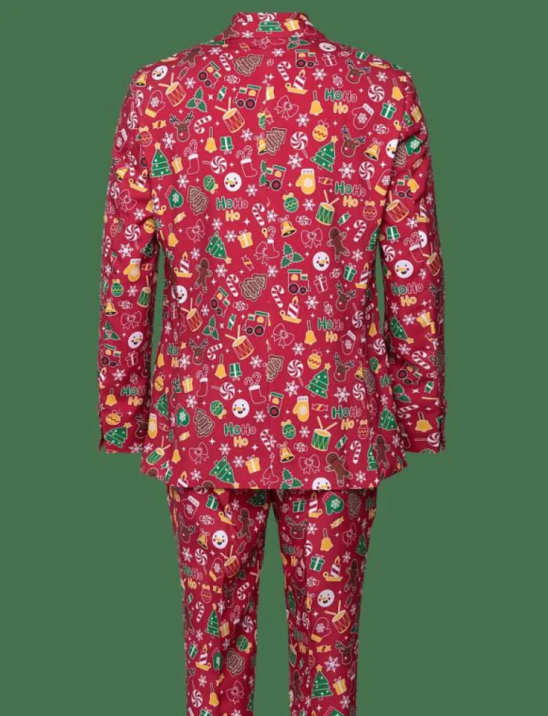 The Awesome Christmas Suit Rød - Kostymer