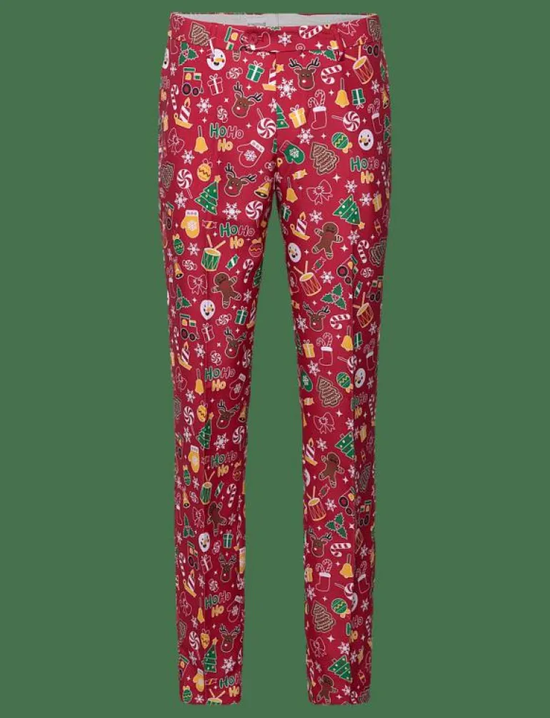 The Awesome Christmas Suit Rød - Kostymer
