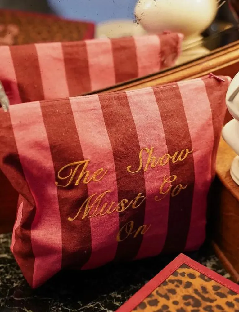 The Show Must Go On Make-Up Bag - Necessärer