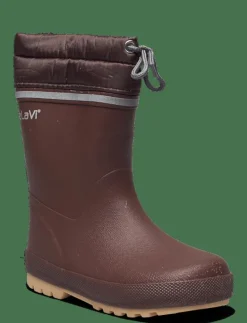 Thermal wellies w.lining-solid - Höga gummistövlar