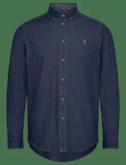 TIM REG COT MCS M SHIRT - Jeansskjortor