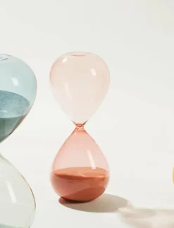 Timglas 30 min.Peachy Ombre i förpackning - Skulpturer & Porslinsfigurer