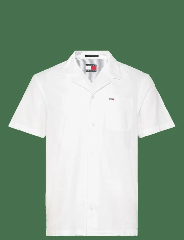 TJM LINEN BLEND CAMP SS EXT - Linneskjortor