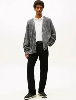 TJM RLX BADGE MULTI TWIST CARDI - Koftor
