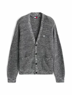 TJM RLX BADGE MULTI TWIST CARDI - Koftor