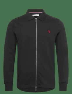 TOBEY REG ZI USPA M SWEAT - Full Zip tröjor