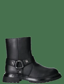 TOMMY HILFIGER BOOTIES FAUX LEATHER - Stövlar & Kängor
