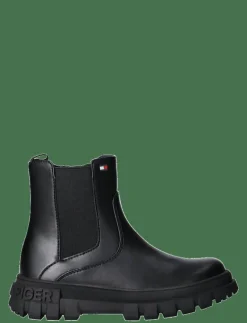 TOMMY HILFIGER CHELSEA BOOTS FAUX LEATHER - Stövlar & Kängor