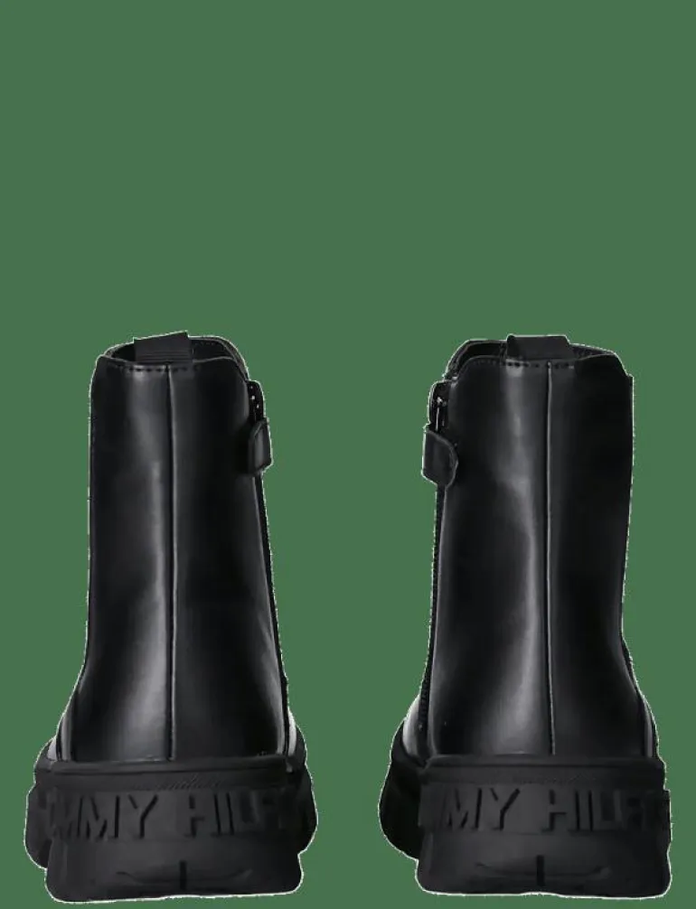 TOMMY HILFIGER CHELSEA BOOTS FAUX LEATHER - Stövlar & Kängor
