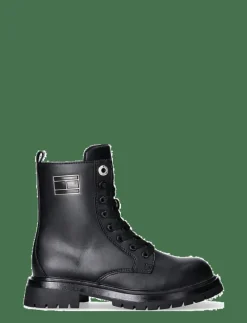 TOMMY HILFIGER LACE UP BOOTIES - Stövlar & Kängor