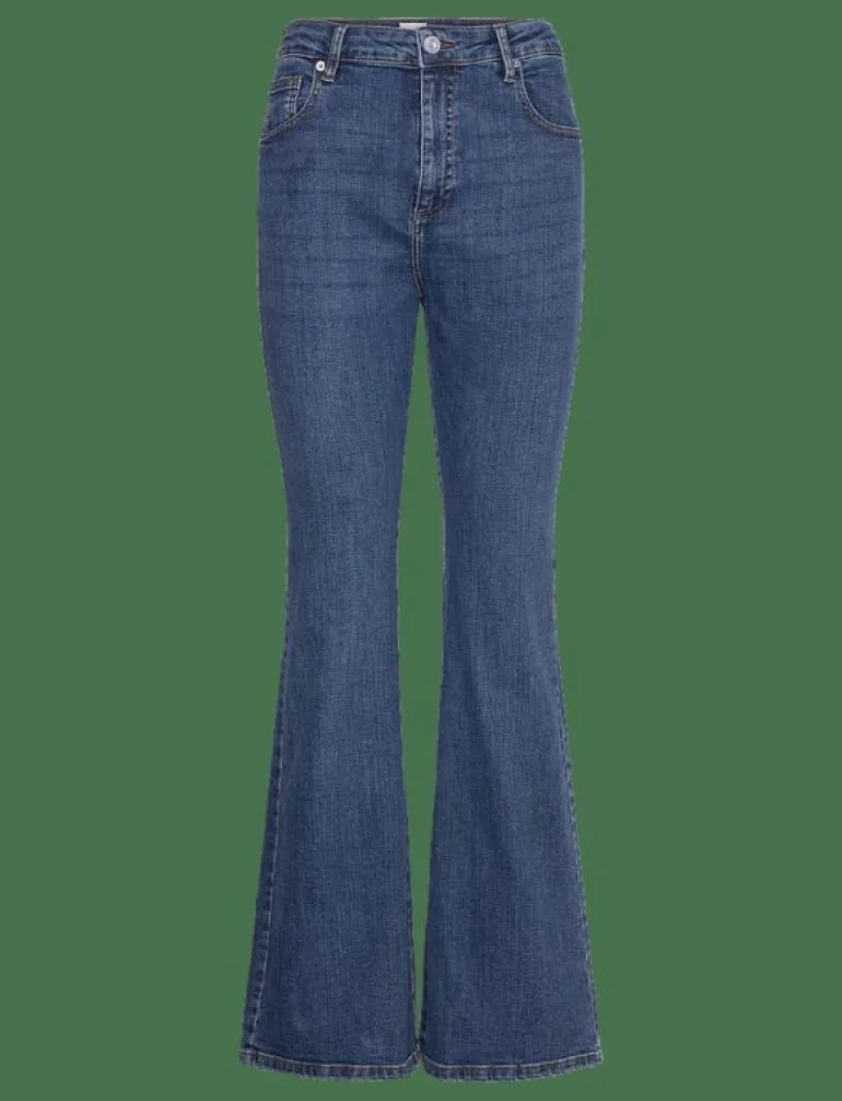 TOMS DENIM FLARED JEAN - Utsvängda jeans