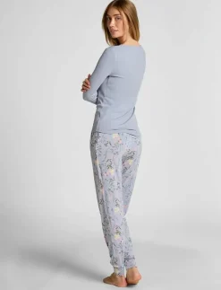 TOP LS RIB MODAL HENLEY - Överdelar
