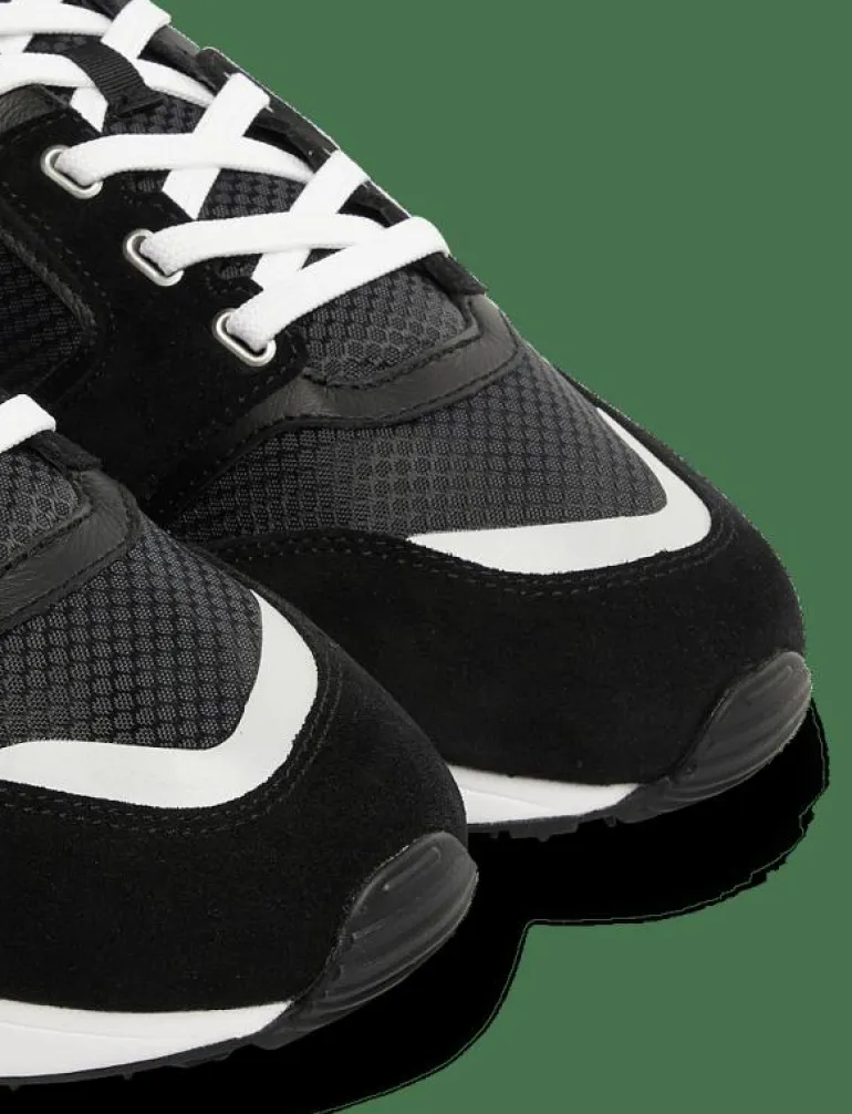 Train 89 V2 Suede-Paneled Sneaker - Låga sneakers