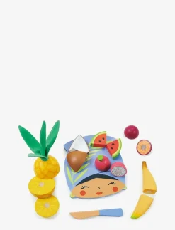 Tropical Fruit - Chopping Board - Leksaksmat & Leksakstårtor