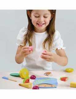 Tropical Fruit - Chopping Board - Leksaksmat & Leksakstårtor
