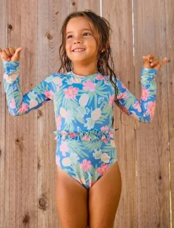 TROPICAL STORY ONESIE - Baddräkt