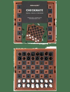 Träspel Schack & Dam - Spel & pussel